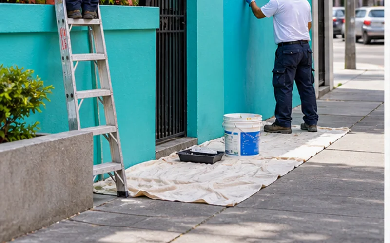 Imagen de referencia de pintura de casas y residencias para Calzada Roosevelt: interior residencial y acabado de paredes