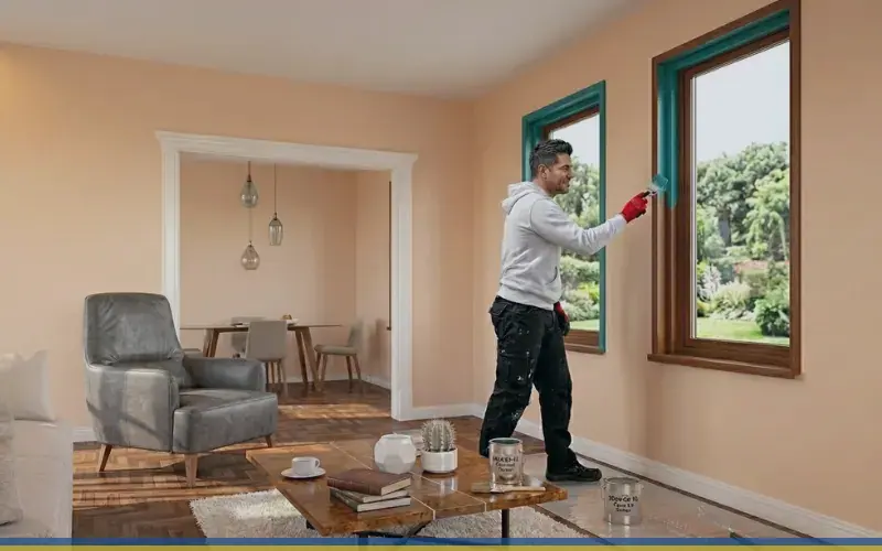 Imagen de referencia de pintura de casas y residencias para Zona 10: interior residencial y acabado de paredes