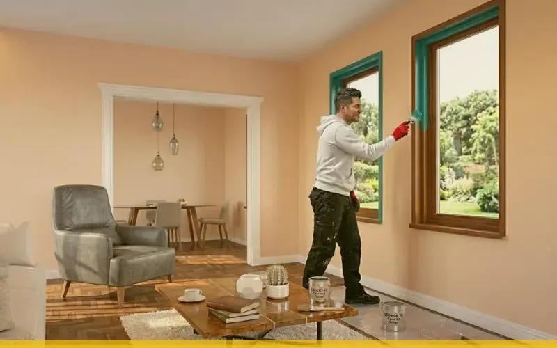 Imagen de referencia de pintura de casas y residencias para Zona 15: interior residencial y acabado de paredes