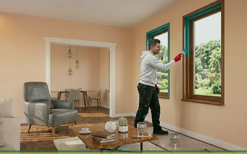 Imagen de referencia de pintura de casas y residencias para Zona 16: interior residencial y acabado de paredes